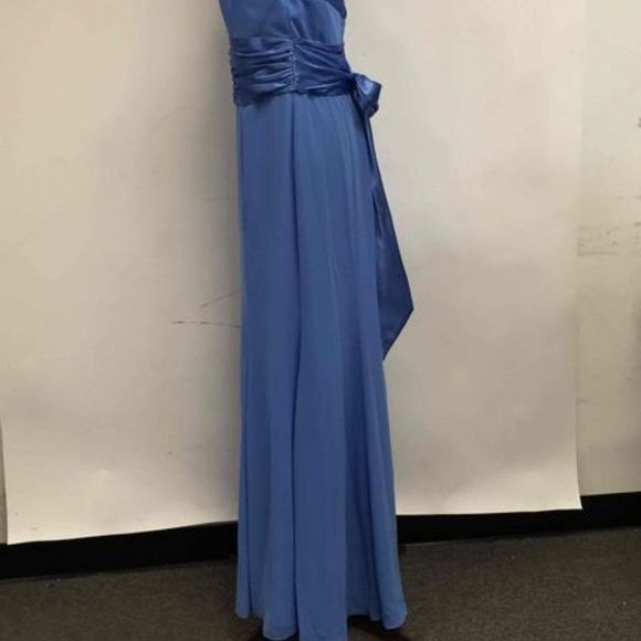 NWT Stunning David's Bridal Women's Blue Dress S12 - Picture 6 of 10